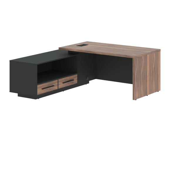 Стол руководителя с тумбой VRCT 1919(L) 1900х1900х750 V