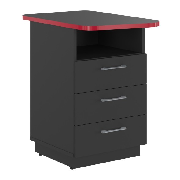 Тумба приставная с цоколем SFLC-3D.2A 467х735х745 SKILLL в Астрахани 