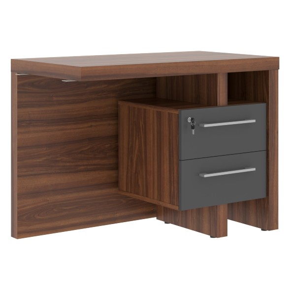 Тумба приставная стола правого ZCRT 1055.A(R) 1000х550х745 ZENN в Астрахани 