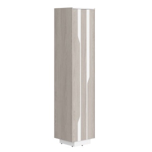 Шкаф СФ-574203 Дуб светлый/Белый премиум 464х430х2100 LINE