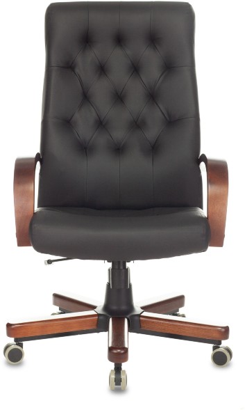 Кресло руководителя Бюрократ T-9928WALNUT, ECO