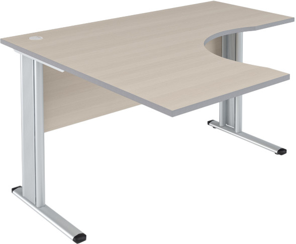 Стол эргономичный СА-3M(L) Клен 1400х1200х755