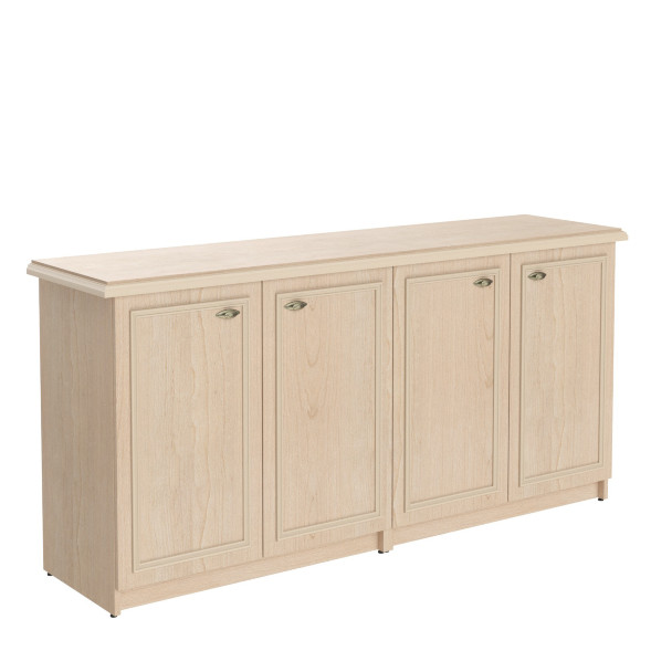 Шкаф низкий 2- секционный RLW 185 1808х466х887 RAUT в Астрахани 