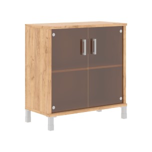 Шкаф низкий со стеклянными дверьми B 410.5 900х450х920 BORN