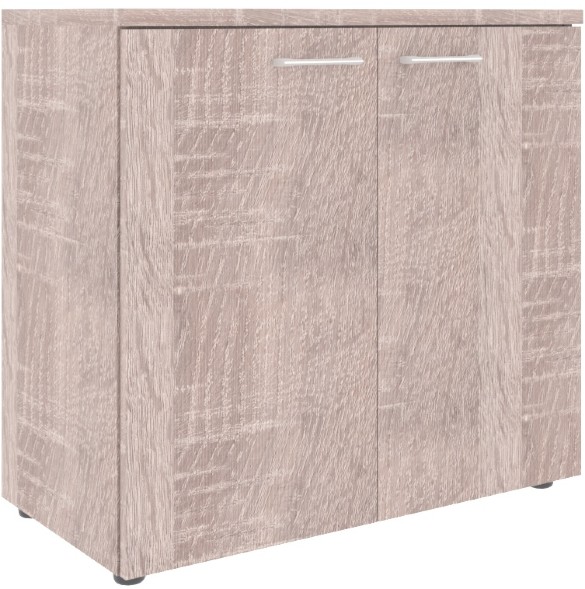 Шкаф с глухими малыми дверьми и топом XLC 85.1 Дуб Сонома 856х432х820 XTEN