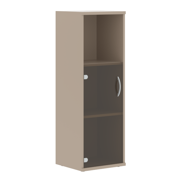 Шкаф колонка с малой стеклянной дверью СУ-2.2 406х365х1200 в Астрахани 