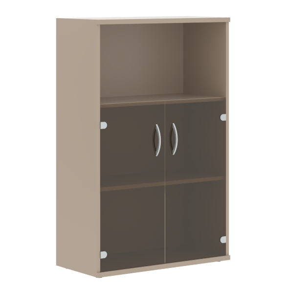 Шкаф с малыми стеклянными дверьми СТ-2.2 770х365х1200 IMAGO в Астрахани 