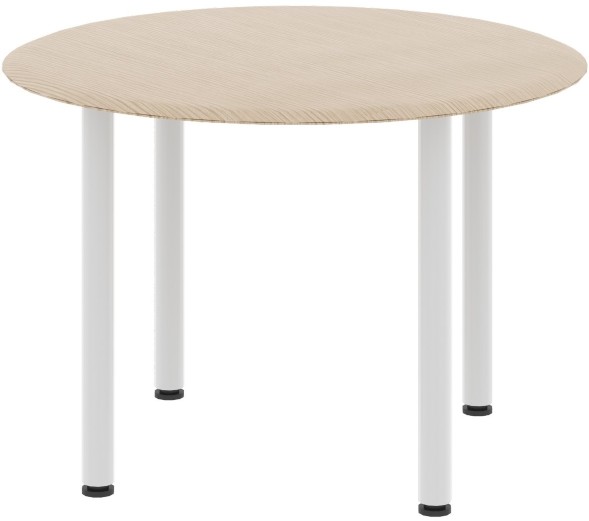 Конференц-стол круглый WRT 110 Бук Тиара 1100хх750 WAVE в Астрахани 