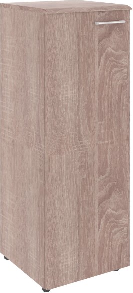 Шкаф колонка с глухой средней дверью и топом WMC 42.1 Дуб Сонома 432х432х1184 WAVE