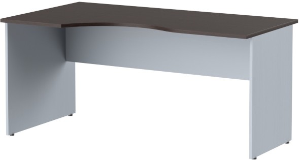 Стол криволинейный СА-1Л Беларусь Венге Магия/Металлик 1600*900(720)*755 IMAGO