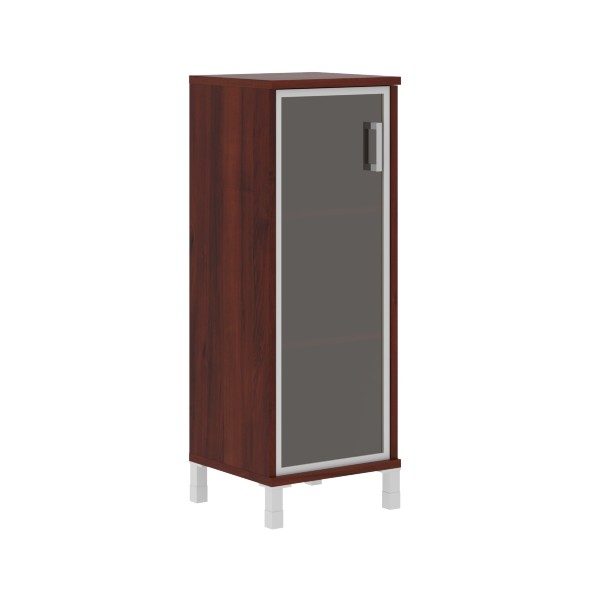 Шкаф-колонка средняя со стеклянной дверью в AL-рамке B 421.7(L) 475х450х1286 BORN в Астрахани 