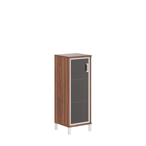 Шкаф-колонка средняя со стеклянной дверью в AL-рамке B 421.7(L) 475х450х1286 BORN в Астрахани 