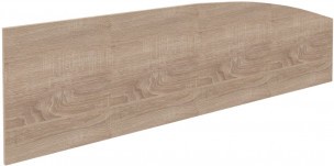 Экран SQ-1600 Дуб Сонома светлый 1600*16*450