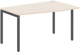 Стол эргономичный XSCT 149(R) Бук Тиара/Антрацит 1400х900х750 XTEN-S